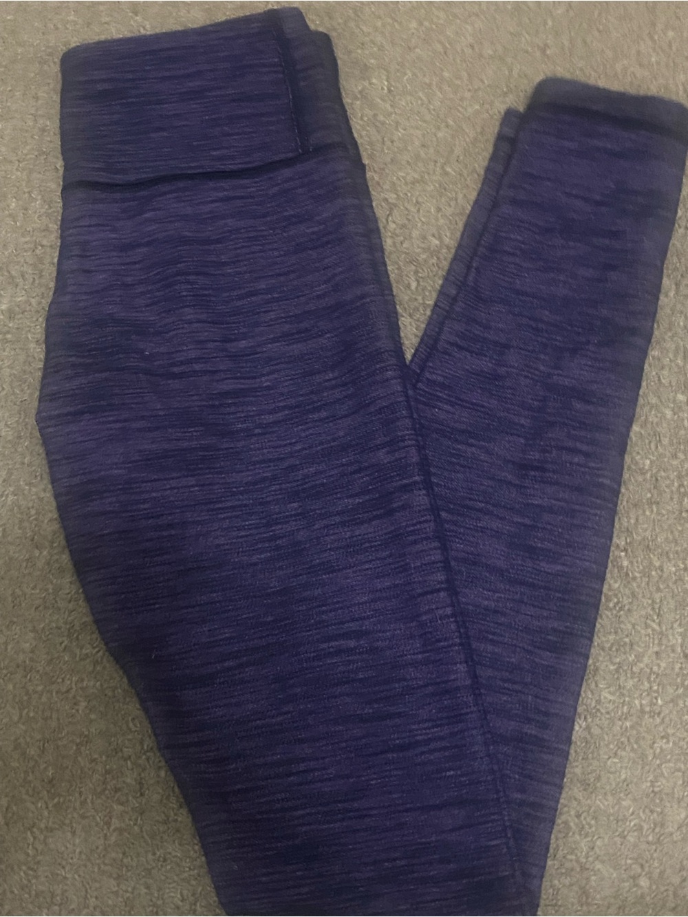 lululemon athletica Purple Space-Dye Leggings